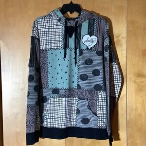 Box Lunch Nightmare before Christmas Sally hoodie, size medium